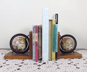 Image of Spinning Globe Bookends {SOLD}