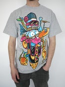 Image of Totem Dude (Color on Athletic Gray)