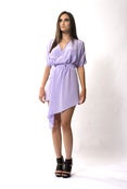 Image of Asymmetrical Wrap Dress