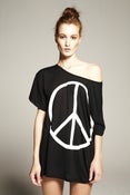 Image of Peace Out Boyfriend Tee - BUY ANY 2 GET 1 FREE!