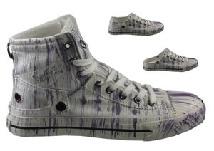 Image of Nat-2 Stack 3 in 1 white purple stripes (W/M)
