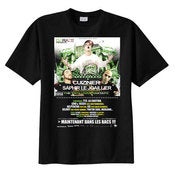 Image of T-Shirt DJ Raze-Cuizinier-Saphir (Black)