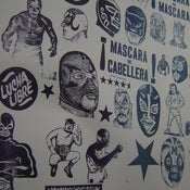 Image of Luchador Wrapping Paper