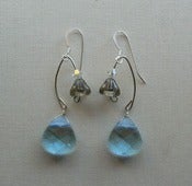 Image of Fishing Lure Inspired~Aquamarine & Smoke 
