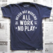 Image of Always Working (navy)
