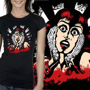 Image of "The Horror" PREMIUM STRETCH Ladies Tee!