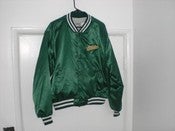 Image of VTG OAKLAND A'S ATHLETICS SATIN JACKET MLB 90S RARE XL