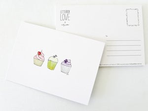 Image of letterbox love - petit cupcakes