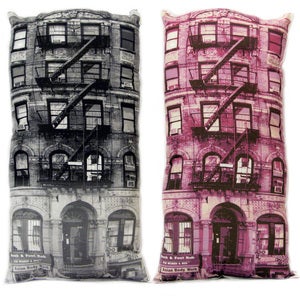 Image of PG Brick Building Pillow
