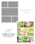 Image of 16x20 Delightful Storyboard Template