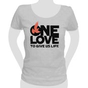 Image of One Love Girls Scoop Neck