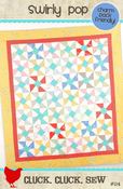 Image of Swirly Pop Quilt Pattern #114, Hard Copy