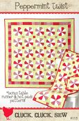 Image of Peppermint Twist Quilt Pattern #115:  Hard Copy 