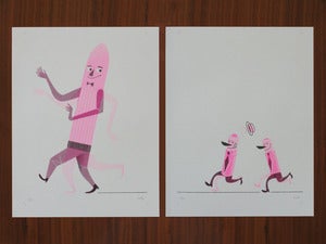 Image of Running Joke A/AA – Set of Prints.