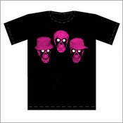 Image of Flouro Death Skull T-Shirt (shocking pink)
