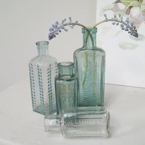 Image of Vintage Glass Bottle