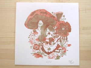 Image of One Side Will Make You Grow Taller Letterpress Print