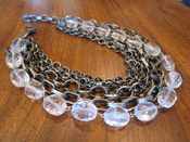 Image of Chunky Chain with Clear Quartz