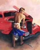 Image of Rear View  |  print