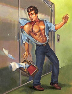 Image of The Elevator Incident  |  print