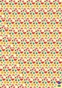 Image of Heart Garden Wrapping Paper - A1, gloss