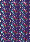 Image of Purple Fiesta Wrapping Paper - A1, gloss