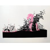 Image of EL BAILE DE LOS VAMPIROS silkprint