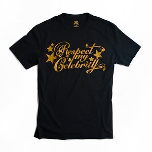 Image of Black w/ Gold Shimmer Logo