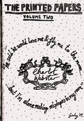 Image of "The Printed Papers" perzine Issue 2