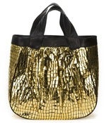 Image of Madison Tote - Gold Disco