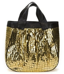 Image of Madison Tote - Gold Disco