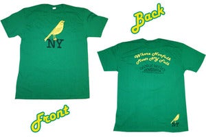 Image of NY Canaries T-Shirt - Green