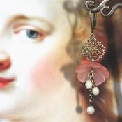 Image of  ' Ballet fleuri ' Boucles d'oreilles