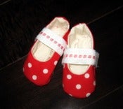 Image of Red Polka Dot Mary Jane