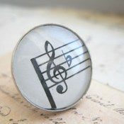 Image of Music Note Tie Tack