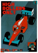 Image of High Rollers Only '83 -  Giclee Print (50x70cm)