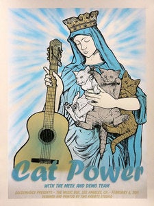 Image of Cat Power Poster Los Angeles
