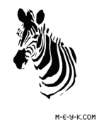 Image of M-E-Y-K {Zeebreez Stencil}