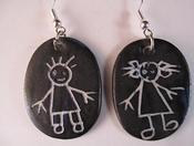 Image of Earrings boy and girl