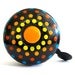 Image of lite brite bell - with orange center