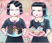 Image of Allie & Amy cake cupcakes girls print M