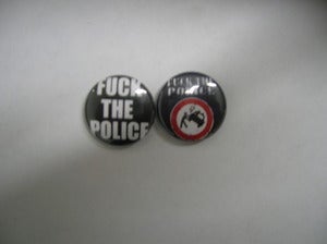 Image of Fuck the Police Buttons