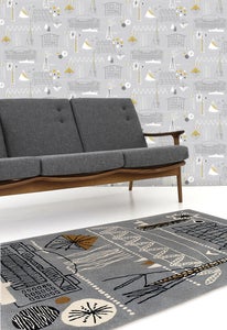 Image of Festival Rug - Grey