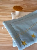 Image of plaid bébé étoiles