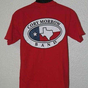 Image of Red CMB Oval Logo T-Shirt