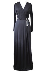 Image of Vera Mont 1970s Wrap Over Maxi Dress