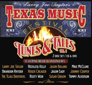 Image of Larry Joe Taylor's Texas Music Festival CD/DVD
