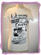 Image of New Wave White T-shirt