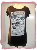 Image of New Wave Black T-shirt