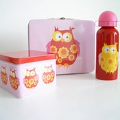 Image of Blafre Retro Owls Lunch Set